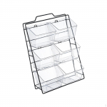 Kapi hoiukorv Teekotikandik Talumaja dekoor Kohvikapsel Vannitoa Lauaplaadi Kodu jaoks 6 grids