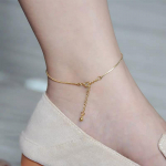 S925 Sterling h&otilde;bedane peen ussiluu jalav&otilde;ru, naiste Korea ni&scaron;ikujundus, lihtne naiste seksikas 925