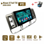 Androidi autoraadio stereo Nissan X-Trail T30 2000-2003 jaoks GPS-navigatsioon 2DIN 4-tuumaline multimeediam&auml;ngija 1+16GB Autoradio 1+16GB