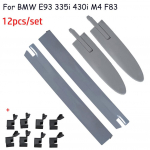 12x BMW E93 335i 430i M4 M3 kabrioleti katuse &uuml;lemise liigendi kate Vasak Parem klips