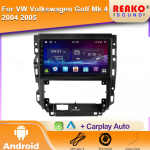 Autoraadio Android Volkswageni jaoks VW Golf 4 IV Jetta MK4 Klassika Multimeediapleier Carplay GPS Android Auto Stereo DSP 4 core 1GB+32GB carplay