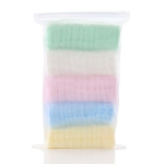 5tk 30x30cm beebi r&auml;tik vannir&auml;tikud n&auml;opesulapp Musliin ruudud puuvillane k&auml;ter&auml;tik suplemiseks toitmine lastele taskur&auml;tik