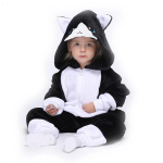 Kigurumi Onesie Lapsed Kass &Uuml;kssarvik L&otilde;vi Panda Pidžaamad Lastele Loomad Multifilmid Koer J&auml;neskala Liiprid Beebi kost&uuml;&uuml;m Talvine T&uuml;drukud Licorne Jumspuit 8T