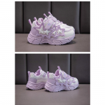 T&uuml;drukute spordijalatsid, v&otilde;rkpind, hingav kevad- ja s&uuml;giskuu uued pehme tallaga jooksujalatsid lastele Big Daddy kingad t&uuml;drukutele 26 roosa