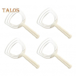 4 tk Luutolmueemaldaja Kalakaalu kaabits Lihakaabits Manuaalne kalakaalude eemaldaja Ergonoomiline k&auml;epide Kergesti puhastatav kalade katlakivi eemaldaja k&ouml;&ouml;ki 4pcs