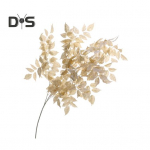 Kunsttaimed Realistlik plastist v&otilde;ltsrohelised pulmapidu Kodukontori laua keskosa V&auml;rvilised kunstlehetaimed Oksa kaunistus &scaron;ampanjav&auml;rvi