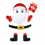 J&otilde;uluuksekleebised J&otilde;uluvana P&otilde;hjap&otilde;dravildist Dekoratiivsed kleebised Ise ise teha j&otilde;ulukaunistus G