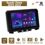 Android Autoraadio Suzuki Jimny 2019-2023 jaoks Multimeediapleier Peaseade Stereo GPS-navigatsioon BT WIFI 1+16GB 1+16GB