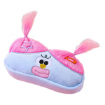 DIY pliiatsi&uuml;mbrise karbi korraldaja, pikkade juustega nuku disain, suure mahutavusega t&otilde;mblukk helesinine v&auml;rv