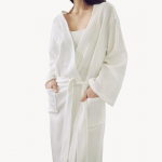 Kuiv Five Soft Cotton Waffle Cotton Hotel du&scaron;ikleet (Valge, Hall) White M