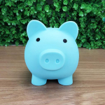 Ramidos Cute Pig Bank Plastic Pig Money Bank Mitmev&auml;rviline Poistele T&uuml;drukud Lapsed T&auml;iskasvanud One Size punane