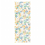 Aknakleebis, Pimendav aknakile, V&auml;rviline lehtede kujundus, Elektrostaatilise liimimise meetod, Moodne 45x116cm