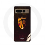 Coque Maniacase pour Google Pixel 7 Pro rcl lens orange fond noir