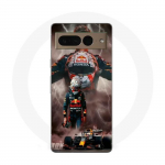 Coque Maniacase pour Google Pixel 7 Pro verstappen &eacute;clair Formule 1 Casque F1