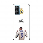 Coque Maniacase pour Realme Narzo 50 5G Kylian Mbappe Real Madrid 9 Hola