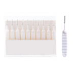 10 tk du&scaron;ipea puhastushari ummistusvastane v&auml;ike hari k&ouml;&ouml;k vannituba telefoni aukude puhastushari 10Pcs valge