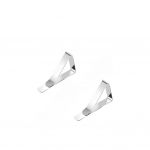 Roostevabast terasest laudlina klambrid laudlina hoidikud klambrid &otilde;ues peok&ouml;&ouml;k s&ouml;&ouml;gibaar voodipesu Tekstiil laudlinad 2PCS