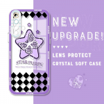 P&otilde;rutuskindel Cartoon Astronaut Crystal Case T&auml;iskaanega kaamerakaitse L&auml;bipaistev pehme telefoni korpus Huawei Honor iPhone Infinix Tecno jaoks Infinix Note 10 Pro