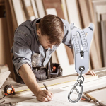 T&auml;pse keerme suuruse kontrollija v&otilde;tmehoidja kaasaskantav nihiku m&otilde;&otilde;teriistad / impeerium kuuskantmutri kruvi keerme suuruse k&auml;sitsi m&otilde;&otilde;tmise t&ouml;&ouml;riistad