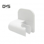 Seinale kinnitatav du&scaron;iklamber, reguleeritava nurgaga, lihtne paigaldus Universaalne isekleepuv konksuga du&scaron;ipea kronstein valge