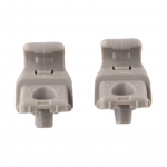 Klambrid P&auml;ikesesirmi Klambrid 2tk Uus Hall Plastik Kruvitav P&auml;ikesesirmi Konks 1130993-00-A 113099300A 1130993 00 A CHINA