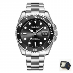 Parim DESIGN GMT Kellad Meeste Luksus &Uuml;hesuunaline P&ouml;&ouml;rlev Bezel Automaatne Mehaaniline Kell 40MM Roostevabast Terasest Veekindel K&auml;ekell