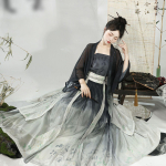 Hiina Song-d&uuml;nastia stiilis Hanfu naiste igap&auml;evane &uuml;likond Han Element naisteriided L