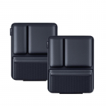 SEAMETAL nahast auto pagasiruumi korraldaja Suure mahutavusega istme seljatoe hoiukott 4 taskuga Multifunktsionaalne kasutamiseks auto pagasiruumi maasturi jaoks 2PCS must