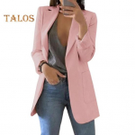 Naiste &uuml;likond, mantel rev&auml;&auml;riga, pikkade varrukatega, esiosa avatud &uuml;likonna jakk, &uuml;hev&auml;rviline linnastiil Kevad-s&uuml;gis &auml;ririided S must