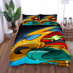 Mega Man lapsep&otilde;lve tekikottide komplekt King Queen Double Full Twin Single suurusega voodipesu komplekt EU single(135x200cm)