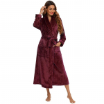Meeste Talvine Suur Suurus Pikk Korallfliisist Hommikumantel Kimono Soe Flanellist Hommikumantel Meestele Mugavad Hommikumantlid &Ouml;&ouml;riided Naiste Hommikumantel S
