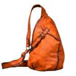 Kvaliteetne ehtsast nahast meeste crossbody kott, pealmine kiht lehmanahast &otilde;lakott, retro pehme suure mahutavusega meeste rinna kott pruun