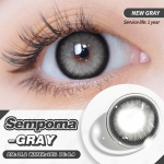 EYESHARE Colored Contact Lenses Natural Brown Soft Lenses Dark Green Annual Cosmetic Contact Lenses Gray Lenses Colored Cosmetic Lenses 1 Pair