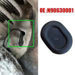 1X N90630001 auto rattap&otilde;hja augu katte tila pistiku kaane l&auml;bilaskeava klamber 20x30 mm VW Tiguan 5N jaoks 2007 2008 2009 2010 2011 - 2016