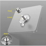 Tugev kleepuv seinakonks ilma l&auml;bitorkamiseta pildiriideta Isekleepuvad aukudeta seinakinnitused raami plakati fotokella jaoks A 5PCS