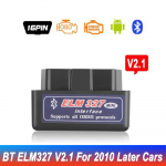 16 PIN-koodiga liides V2.1 ELM327 OBD2 minikoodilugeja skaneerimist&ouml;&ouml;riist Bluetoothi ​​autoskanneri diagnostikat&ouml;&ouml;riist OBDII OBD 2 Android-telefonile