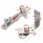 Raskeveokiline roostevaba teras 360 kraadi p&ouml;&ouml;rlev puidust n&auml;htamatu uksehing peidetud ukse p&ouml;&ouml;rds&uuml;steem m&ouml;&ouml;blifurnituur
