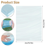 Kasvuhoone L&auml;bipaistev Plastik Kile Pol&uuml;et&uuml;leen Kasvuhoone Taimede Kate Kile UV-kindel K&uuml;lmumiskindel Aed P&otilde;llumajandus