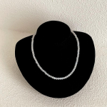 Naturaalsest valgest ahhaadist helmestega kaelakee, naiste ni&scaron;&scaron;, retro, tipptasemel isiksus, lihtne ja mitmek&uuml;lgne temperamendiga kaelakett, rangluu kett