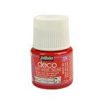 Peinture acrylique - PEBEO - D&eacute;co - Rouge Brillant - 45 ml - Brillant