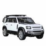 1/18 Skaala Land Rover Defender SUV Sulamist Suure Suurusega Skaala Automudel Valatud Metallist Heli ja Valgusega Kollektsioon Laste M&auml;nguautod Kingitused valge