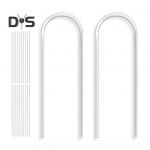 2 tk U-kujuline akr&uuml;&uuml;list taimev&otilde;re L&auml;bipaistev taimetugi koos keerdsidemetega Ronitaimed Trellis v&auml;ikestele toataimedele Ivy Monstera S