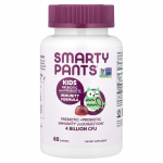 SmartyPants, prebiotic and probiotic gummies for children, immunity formula, grapes, 4 billion CFU, 60 pieces (2 billion CFU per gummy)