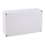 V&auml;listingimustes kasutatava veekindla &uuml;henduskarbi turvatoitekarp 200 x 120 x 55 mm IP65