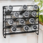 Spice Rack Kapp Riiul Korraldaja Kaldus disain Kokkupandav mitmeotstarbeline hoiuk&ouml;&ouml;k