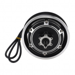 Elektrilise t&otilde;ukeratta rummumootor 48V 100W Elektrijalgratta harjadeta ketaspiduriga rummumootor 10-tollisele v&auml;lisele