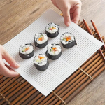 Isetegija sushi rullmatid pestavad korduvkasutatavad sushirullivormi matid isetehtud toidurullid riisirullimismasin koogirullpadi