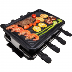 Lauagrilli elektriline Korea BBQ Grill siseruumides kasutatava juustu raclette 8 inimesele mittenakkuva pinnatemperatuuri reguleerimisega n&otilde;udepesumasinas pestav EU Plug&220V