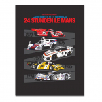 Klassikaline v&otilde;idus&otilde;idu LE MANS autoplakat Print l&otilde;uendimaal Kodukaunistused Seinakunsti pilt elutoa kontorisse Raamita Cuadros Ilma raamita 21*30cm