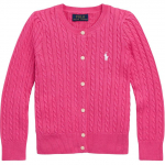 Polo Ralph Lauren Lastele S&uuml;gis/Talv 23 &Uuml;hev&auml;rviline Kootud Vabaaja Pikkade Varrukatega Kampsun Laste kampsun Lilla-Punane 313543047-050 L